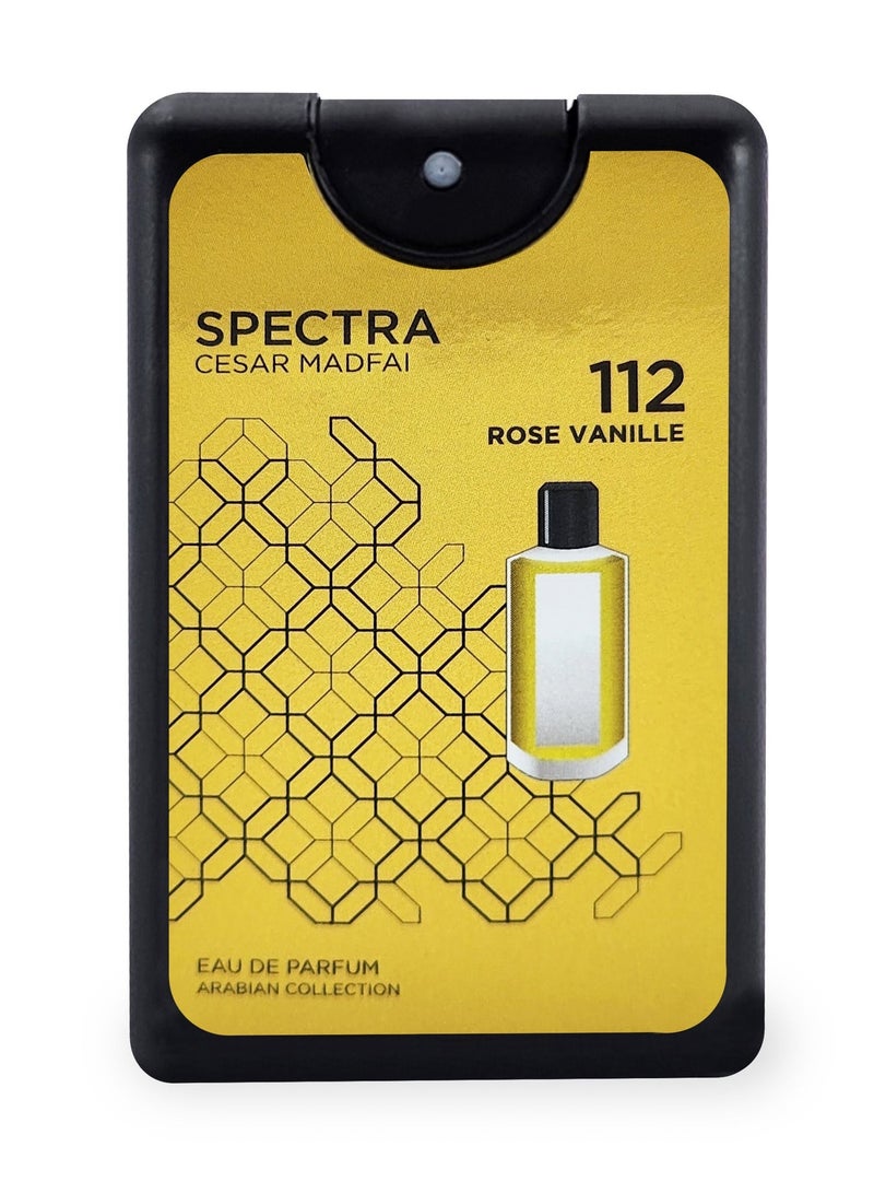 Spectra Pocket Oriental 112 Rose Vanille EDP - 18ml - Image 2